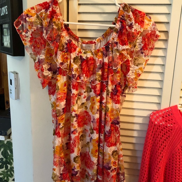 Shannon Ford Tops - SALE Shannon Ford SzL Lace/Poly gorgeous NEW